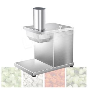 Potatis Dicing Machine Kök Rostfritt stål Electric Granular Vegetable Cutter Radish Onion Ded Equipment