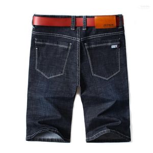 Marca Mens 2022 Summer Stretch Top Quality Denim Jeans Masculino Short Men Blue Jean Shorts Pantman Tamanho Grande 42 44 461
