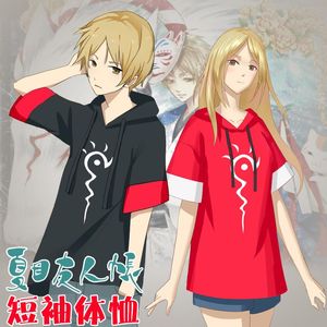 Herr t-shirts anime natsume yuujinchou bomull t-shirt tee t shirt toppmen's