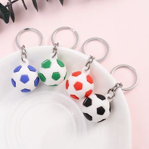 Sports Keychain Car Key Chain Key Ring Football Pendant Keyring For Favorite Sportsman's Gift