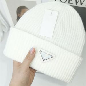 Sombrero de invierno para hombres diseñadores de beanie sombreros de gorro gorro de lana de invierno de lana de invierno más camarones de terciopelo.