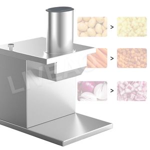 Rzodkienka maszyna do krojenia kuchnia Wysokiej jakości przetwarzanie warzywnych granulek cebuli posiekany sprzęt