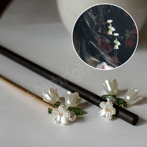 Chinese Style Hair Sticks Lily Of The Valley Hairpins Women Hair Accessories Hairstyle Design Tools Headwear