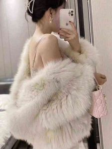 Fashion Women's Faux Fur Solid Loose Hooded Warm Coat Overcoat Long Sleeve High Street Style Outwear Furry Fur M94 T220810