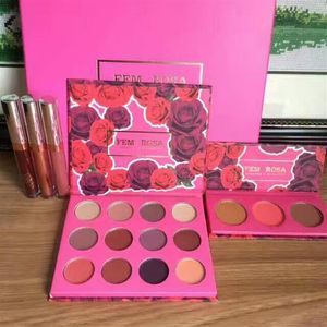 Drop NEW ColourPop Fem Rosa Set color Eye shadow color Highlighter Matte lipstick240f