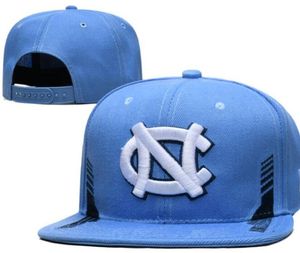 ALLE TEAM FAN S NCAA USA College North Carolina Tar Heels Baseball Verstelbare hoed op Field Mix Order Gesloten platte Bill Base Ball Snapback Caps Bone Chapeau A0