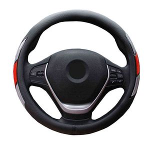 Truck Bus Car Steering Wheel Cover Diameter For 36 38 40 42 45 47 50Cm 7 Sizes Motion Diamond Steering Wheel Hand Bar Cape J220808