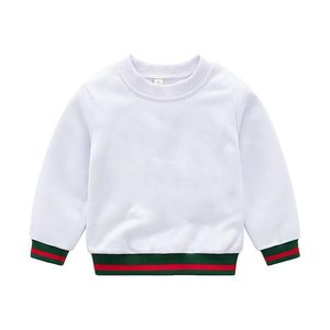 Karikatür Miki Mouse Kids Marka Sweaters Pullover Bahar Sonbahar Erkek Kızlar Mektuplar Baskılı Jumper Sweater Çocuklar Uzun Kollu Sweatshirt 1-6 Yıl