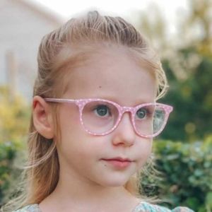 Mode Sonnenbrillen Frames Kinder optische Brille Rahmen für Mädchen rosa Acetat Myopie Brille Brillen Kinder Computer Gaming Brille Brille