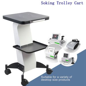 Akcesoria Profesjonalne salon maszyna piękności Trolleys wózek moda Abs Trolley Rolling Cart Koła aluminium stojak