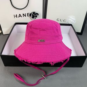 Top Kapakları Kadın Tasarımcı Kova Şapkaları Yaz Le Bob Artichaut Güneş Şapkası Tatiller Jac