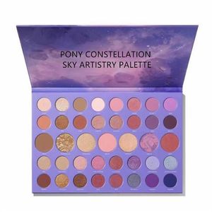 2022 Nya Brand Pony's Constellation Sky Artistry Eye Shadow Palette En 39-Shade Curation av mångsidiga pigment för ögon AN238B