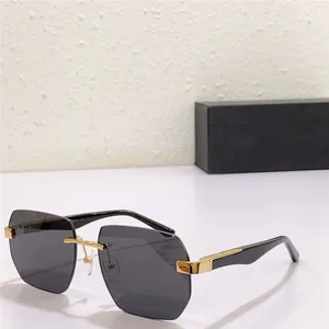 Yeni Moda Tasarımı Güneş Gözlüğü AM-Z55 Çıkarık Çerçeve Düzensiz Kare Lens Cömert ve Çok Yönlü Dış Mekan UV400 Koruma Gözlükleri En Kalite