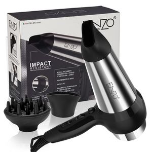 ENZO 8000W Professional Hair Dryer Ionic Powerful Smoothing Blow Brush Travel with Diffuser dressing Device 220811