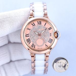 Moda elegante Womens Mechanical Watch 32mm Aço inoxidável Sapphire Crystal Oyster Designer perpétuo Relógios de luxo Montre de Luxe Sapphire Mirror 2022