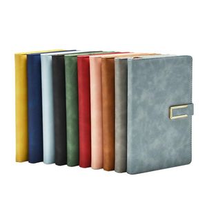 Pu Leather Journal Notebook Vintage Notepad كتابة يوميات كلاسيكية مع ورق مبطنة لمخطط السفر اليومي