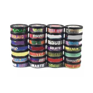 Jungle Boys Empty aluminum Tin Press Cans Food Candy Jars Child Proof Lid zip-top cans Packaging Many Flavors Stickers Packaging