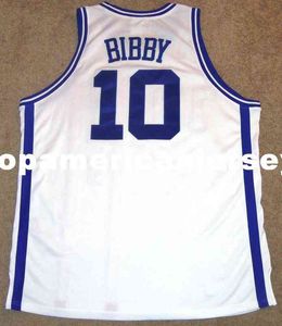 New Top # 10 MIKE BIBBY CINCINNATI ROYALS LEGNO DURO di alta qualità Rbk Sewn JERSEY 48 Maglia da uomo Taglia XS-6XL Maglia da basket cucita Ncaa