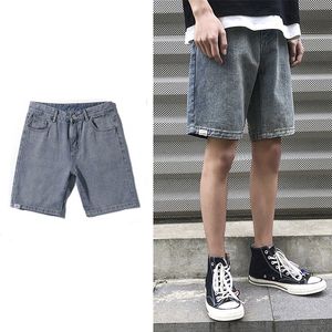 Jeans Blue Denim Shorts Summer Men's Loose Fashion Handsome Straight Trousers Thin Five Point Pants Male Bottoms Plus Size S-3xlme