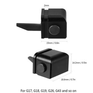 Tactical Adjustment Aluminium alloy Automatic Selector Switch for Glock 17 18 19  Sear and Slide Modification Required G17 G18 G19 G26 G43