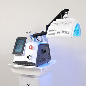 Macchina per terapia della luce a LED PDT 7 colori Fotone Trattamento per l'acne facciale Sbiancamento del viso Rimozione delle rughe Scrubber per la pelle antietà RF Peeling a getto di ossigeno freddo BIO