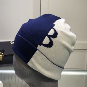 Chapéus de malha de inverno para masculino Designer Fashion Skull Hat Hat Cashmere Beanie Fashion Trend Women Ball Caps