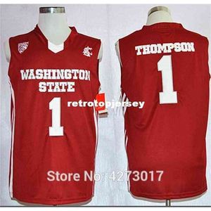 # 1 Thompson State Cougars College University Basketball Jersey XS-6XL Vest Jerseys Vest camisa