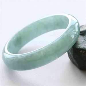 Designer Genuine Natural Green Jade Bangle Bracelet Charm Fine Jewelry Accessories Hand-carved Lucky Amulet Gifts for Women Ybr582