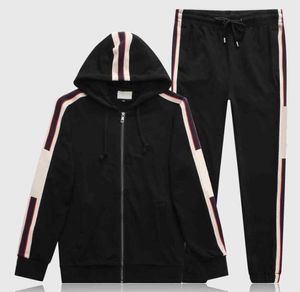 22SS Jacket Set Herrspårsfall Fashion Running Sportswear Men'StracksuitSletter Printed Clothing Sportwear Size M/L/XL/2XL/3XL