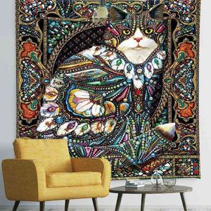 Home Decor Living Room Bedroom Wall Hanging Creative Tapestry Photography Background Fabric J220804