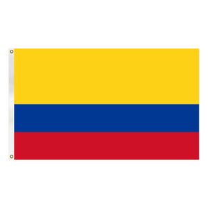 Colombia Flag Country National Banner X150 CM High Quality Polyester Hanging Banner For Indoor Outdoor Decoration