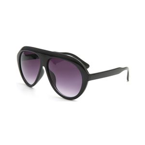 Erkekler ve kadınlar için moda güneş gözlüğü büyük çerçeve parlak siyah güneş gözlükleri açık sürücü UV koruma gözlük gözlükleri