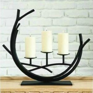 Portacandele Supporto romantico Candeliere per matrimoni Candelabri Tavolo da pranzo alla moda Decorazione domestica Supporto fatto a mano SelCandle