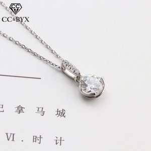 Pendant Necklaces Simple Pendants For Women Long Rhombus 1.25ct Cubic Zirconia Hollow Necklace Vortex Jewelry No Chain CCN264Pendant Necklac