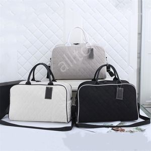 Top Quality Women Genuine Real Leather Speedy Handbag Shoulder Bag Handbags Ladies Tote Can Stamping Luxurys Designers Womens Bags