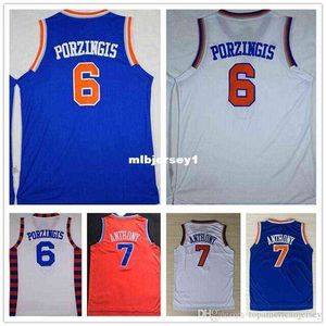 ステッチされたKPジャージー2016 New White＃6 KP Basketball Jersey KP Shirt Fast Shipping NCAA College