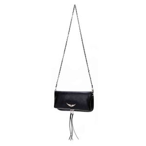 Zadig Voltaire حقيبة مصمم حقيبة أكياس الكتف لـ ZV Womens Bag Bag Pu Metal Chain مصطلحات متعددة الاستخدامات حقيبة رسول واحد حقيبة يد حقيبة يد 220818 5H51