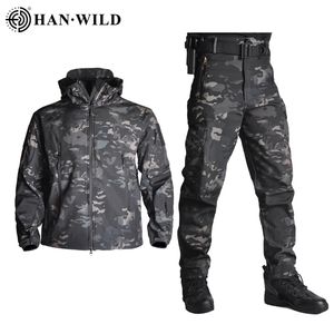 Флисовые Куртки Армия оптовых-5xl тактическая одежда брюки