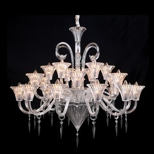 Crystal Chandelier vardagsrum europeisk lyxad atmosfär Kreativ personlighet Led Candle Hotel Bar Club Engineering Lamps