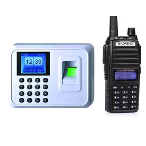 Walkie talkie autorstwa Fedex 20PCS A5 Biometryczne obecność czytnik linii papilarnych Baofeng UV82 Radio