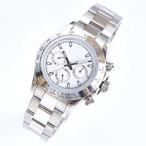 Mens Ruch Watch 904L ze stali nierdzewnej zegarek zegarowy 40 mm Sapphire Automatyczny mechaniczny wodoodporny sport