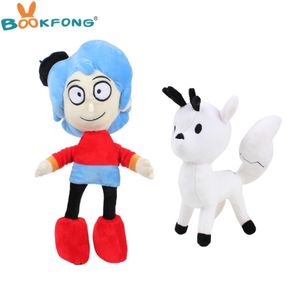 1PC Kawaii Hilda Plush Toys Soft Dolls Twig Plush Schame Baby Dziecko Spanie Zabawki lalki dla dziewczyn Dziewczyny Urodziny urodziny Prezent MX200716