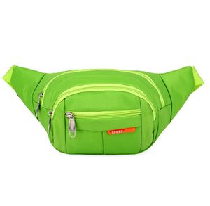 Wholesale outdoor waterproof casual waist bags men women durable canvas phone money pouch Cashier Fanny Pack Belt Hip Bum Military travel Multi-Function Bags