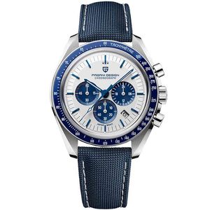 2022 Pagani Design Moon Watches Mężczyzn marki kwarcowe zegarek sportowy wodoodporny na rękę automatyczną prędkość prędkość 1701