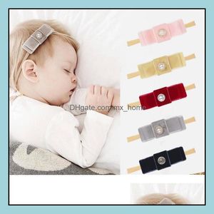 Haarzubehör süße Mädchen Veet Bowknot Stirnband Kinder elastic Hairband Barrette Kinder Bandanas Kopfband Clip MxHome MxHome Dhagh