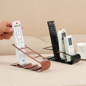 Hooks & Rails 4-Grid TV Air Conditioning Remote Control Stand Holder Desktop Sundries Storage Box Container Home Holders RackHooks