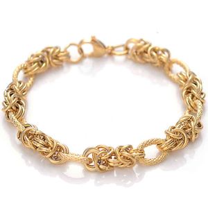 Bangle Designer MIASOL Handgjorda kvinnor Mens Rostfritt stål Länkade charm S smycken Guld/silverfärg Curb Cuban Link Chain Armband