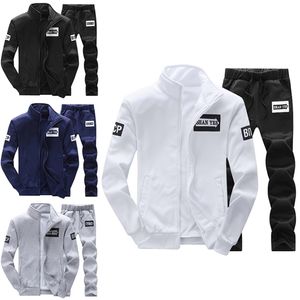 2PCSSet Spring Tracksuit Men Men Women Sportswear Bluza Suit 2 sztuki Zestaw Setpant Sport Mężczyzna ubranie chłopiec HARAJUKU Autumn 220819