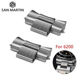 San Martin 6200 및 BB58 Female Endlinks 20mm SN004-G 및 SN008-G 220819 용 부품 팔찌 액세서리