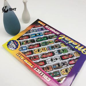 Mini Eisen Cartoon Bunte F1 Rennwagen Modell Kinder Taschenspielzeug Sportwagen mit Landebahn Parkplatz Weihnachten Kind Geburtstag Junge Geschenke 2-2